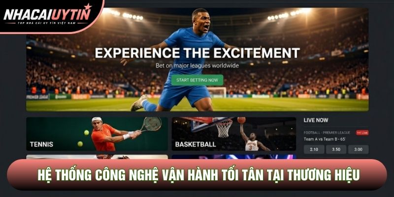 Hệ thống công nghệ vận hành tối tân tại thương hiệu Hệ thống công nghệ vận hành tối tân tại thương hiệu